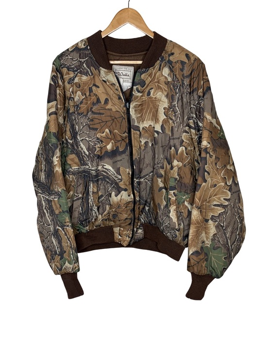 Realtree Other - Walls Outdoors Camo Bomber Jacket XL USA Made Insulated Hunting RealTree Style‎